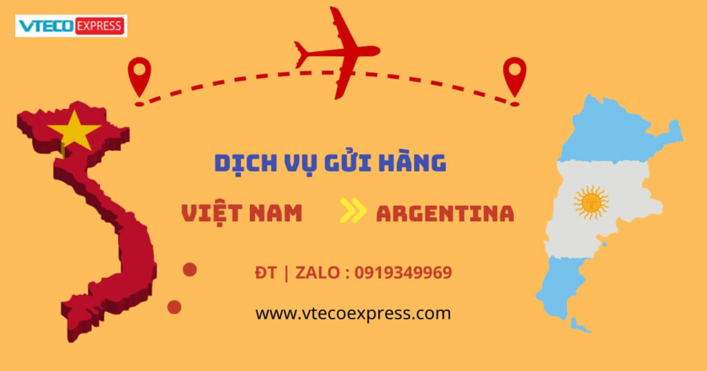 Gởi hàng đi Argentina