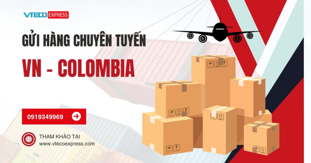 Gửi hàng đi Colombia