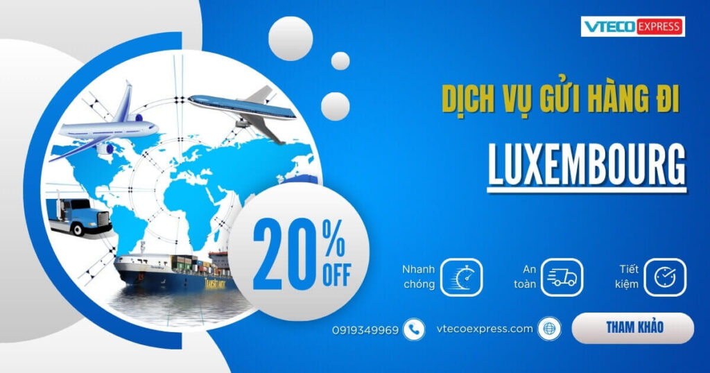 Gửi hàng đi Luxembourg