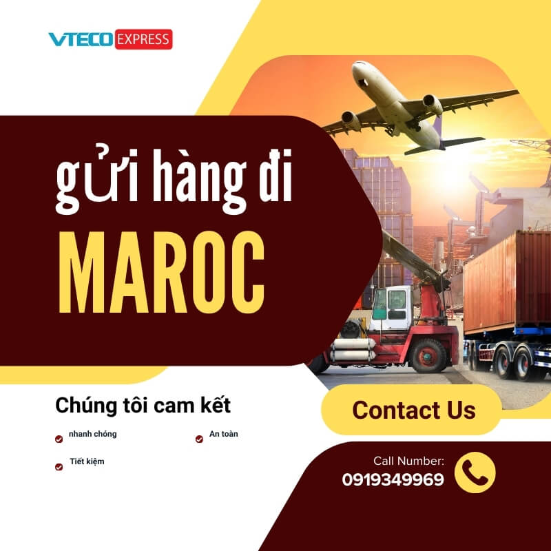 Gửi hàng đi Maroc giá rẻ Gửi hàng đi Maroc