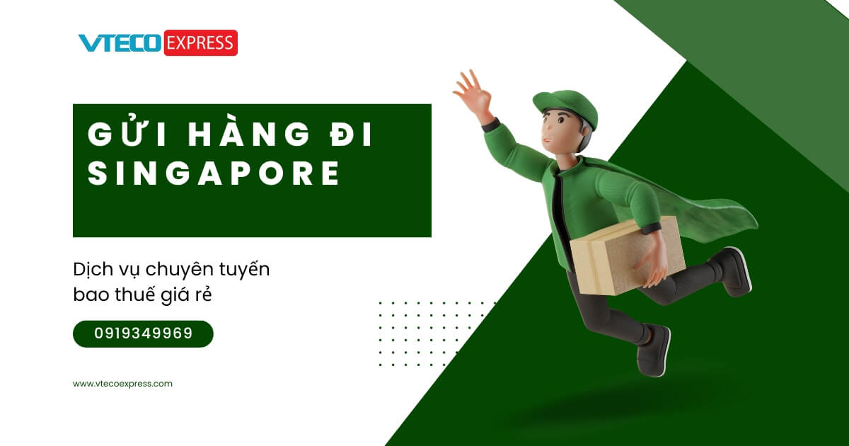 Dịch vụ gửi hàng đi Singapore uy tín Gửi hàng đi Singapore