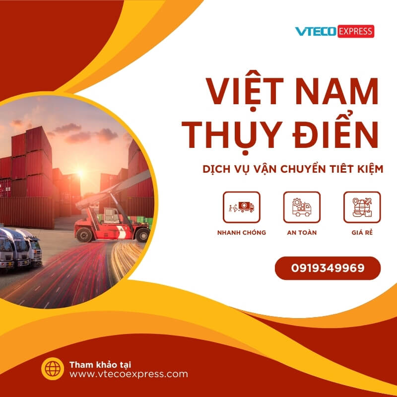 Gửi hàng đi Thụy Điển