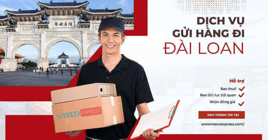 Gửi hàng đi Đài Loan