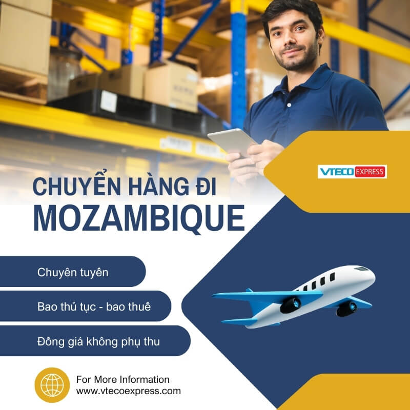 Gửi hàng đi Mozambique