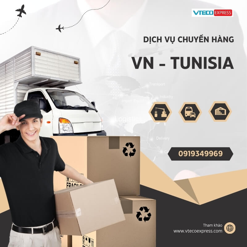 Gửi hàng đi Tunisia giá rẻ Gửi hàng đi Tunisia