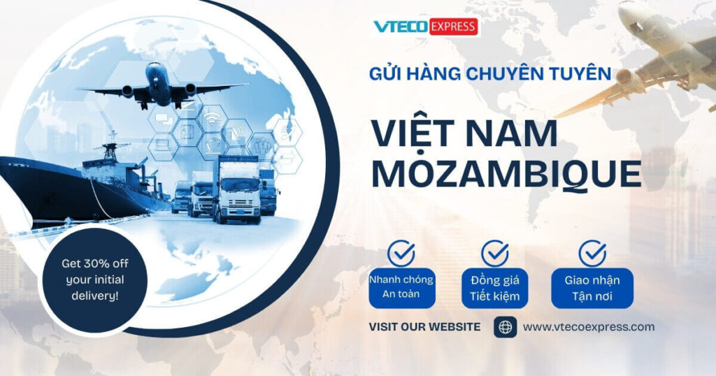 Gửi hàng đi Mozambique