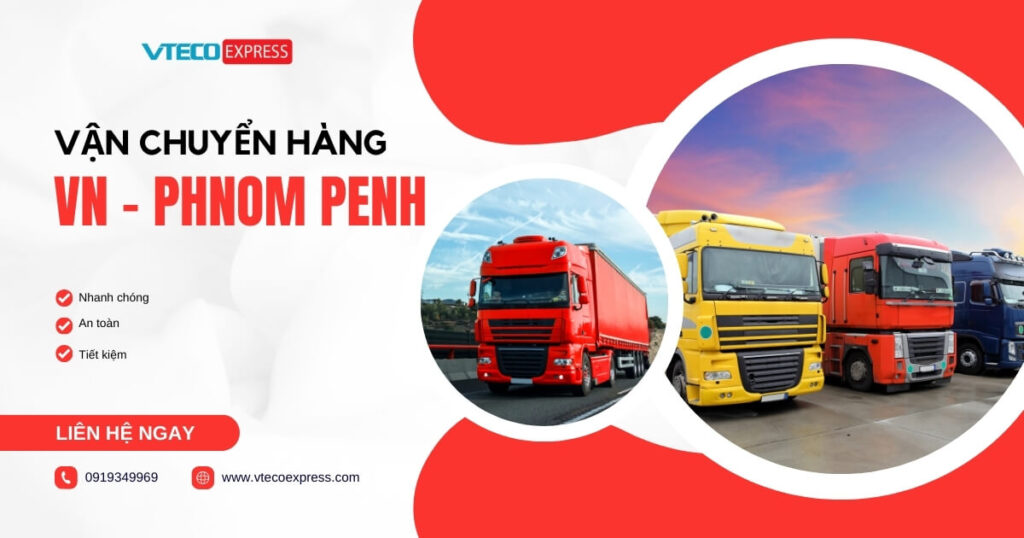 Vận chuyển hàng đi Phnom Penh