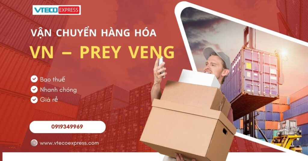 Vận chuyển hàng đi Prey Veng