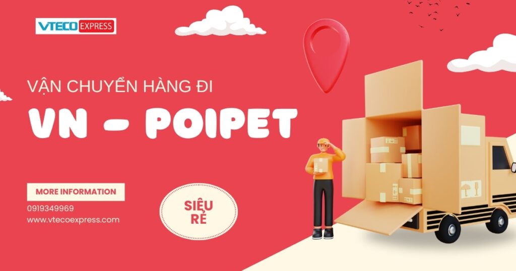 Vận chuyển hàng đi Poipet